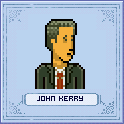 John Kerry, pixel-style