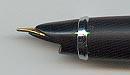Detail of Uranus 'LE' - partially hooded nib