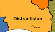 Geopolitical map: Distractistan