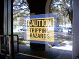 TRIPPING HAZARDS